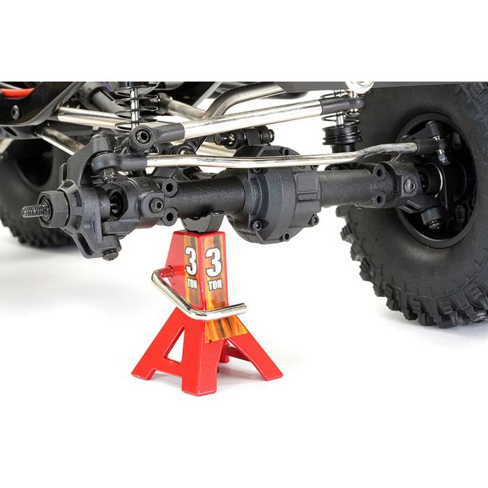 FTX 1:10 Outback Fury 2.0 4X4 RTR RC Trail Crawler Truck w/ Lights - Red