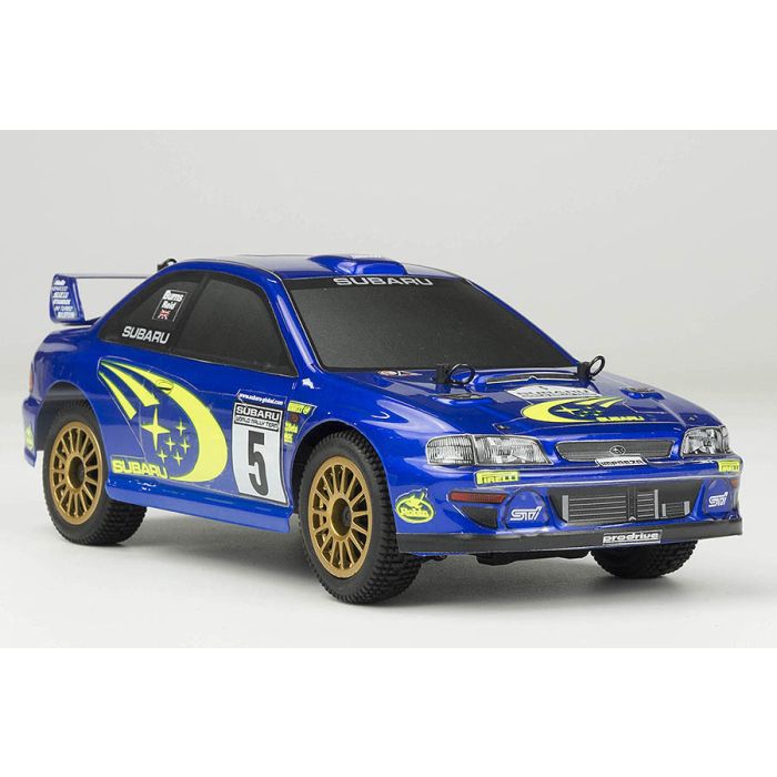 Carisma 1:24 GT24 Subaru Impreza WRX WRC 4WD Micro RC Model Rally Car