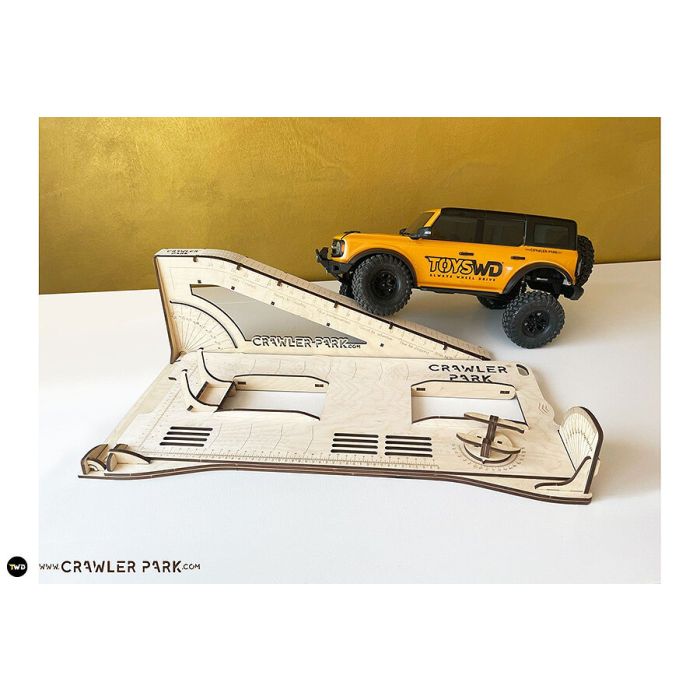 Crawler Park 1/10 & 1/12 Scale RC Rock Crawler Setup System