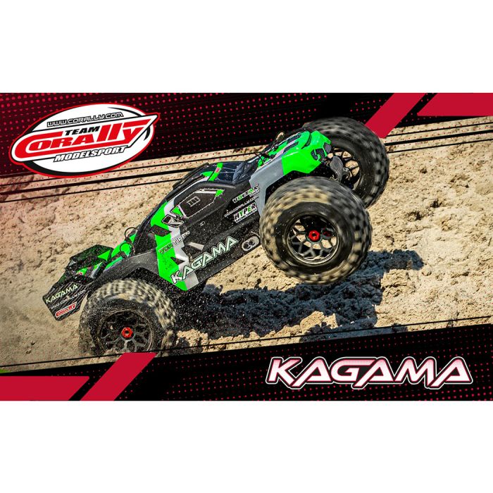 Corally 1/8 Kagama XP 6S RC Brushless Truck ARTR (no Batt/Cgr) - Green