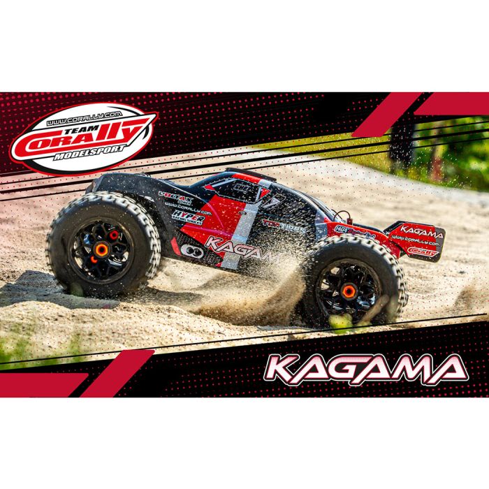 Corally 1/8 Kagama XP 6S RC Brushless Truck ARTR (no Batt/Cgr) - Red