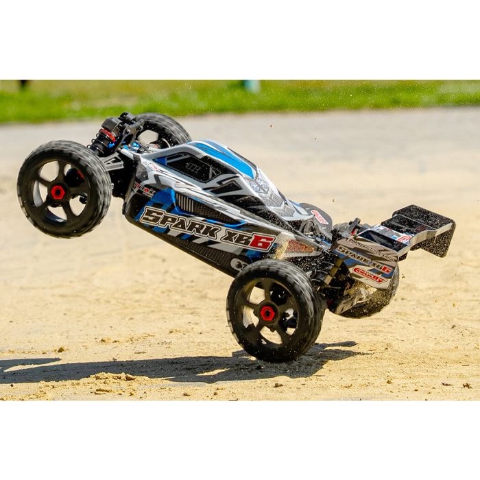 Corally Spark XB6 6S Brushless Basher ARTR (no Batt/Cgr) RC Buggy - Blue