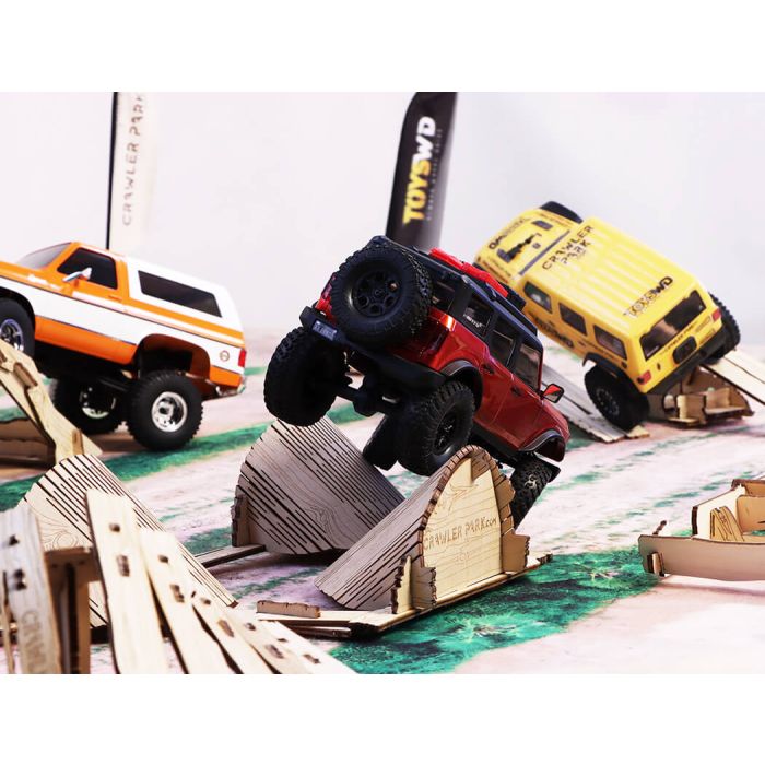 Crawler Park Home Kit 1/18 & 1/24 - 3 Obstacles