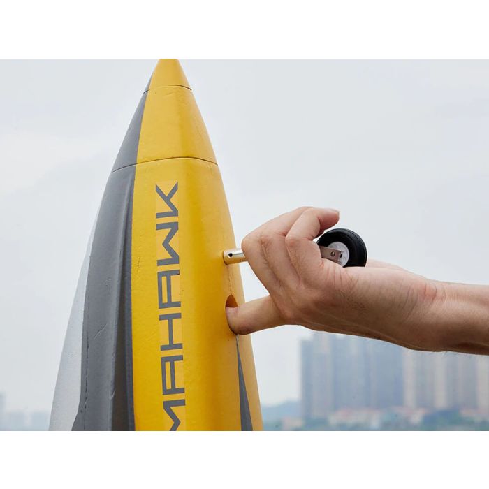 FMS Futura (64mm) EDF ARTF (no Tx/Rx/Batt/Chgr) Brushless RC Jet - Yellow