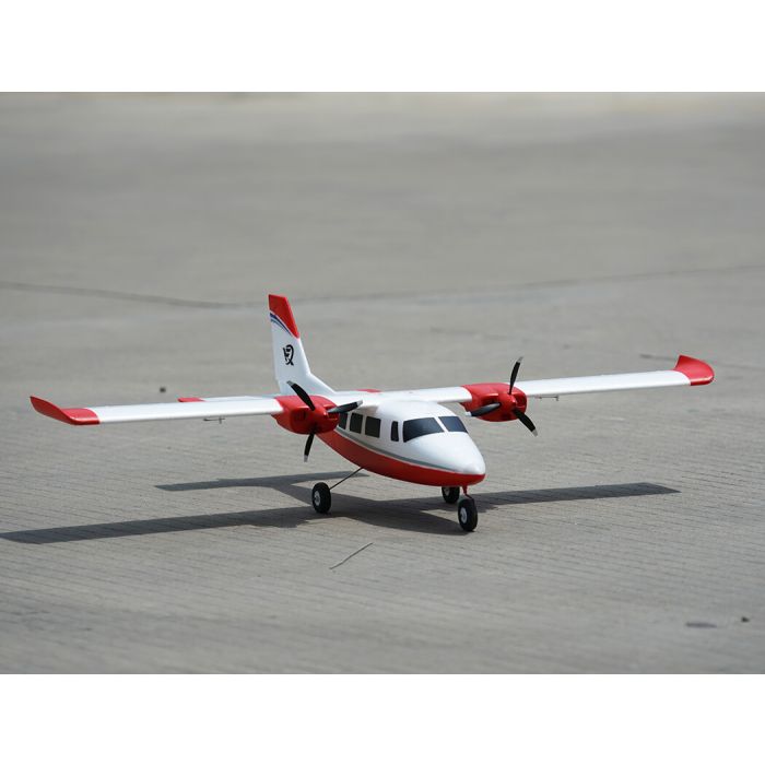 Xfly P68 Twin RC Plane (850mm) ARTF (no Tx/Rx/Batt/Cgr) - Red