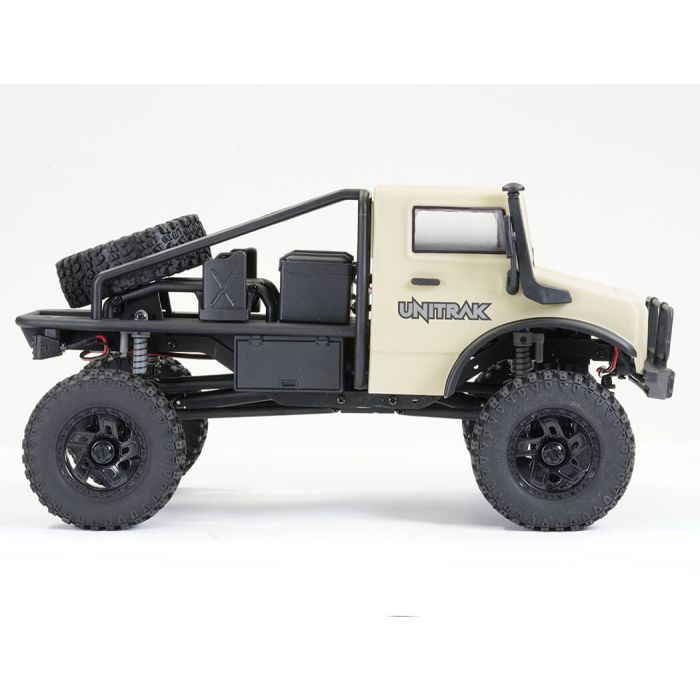 FTX 1:18 Outback Mini XP Unitrak Unimog Style Rock RC Crawler - Sand
