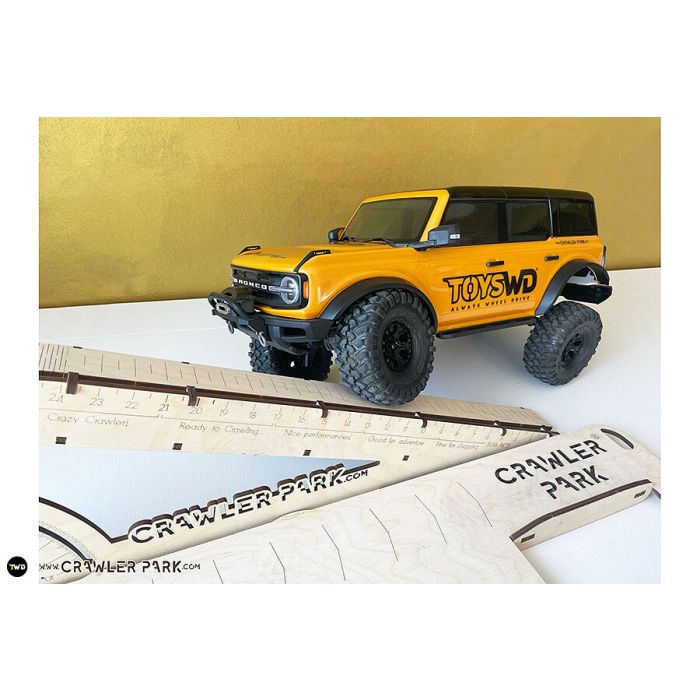 Crawler Park 1/10 & 1/12 Scale RC Rock Crawler Setup System