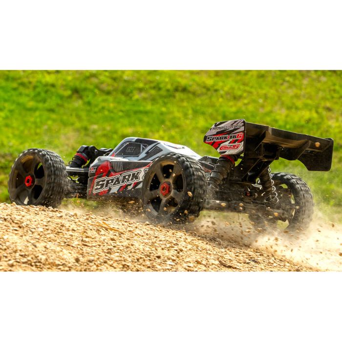 Corally Spark XB6 6S Brushless Basher ARTR (no Batt/Cgr) RC Buggy - Red