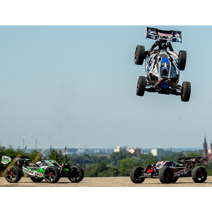 Corally Spark XB6 6S Brushless Basher ARTR (no Batt/Cgr) RC Buggy - Green