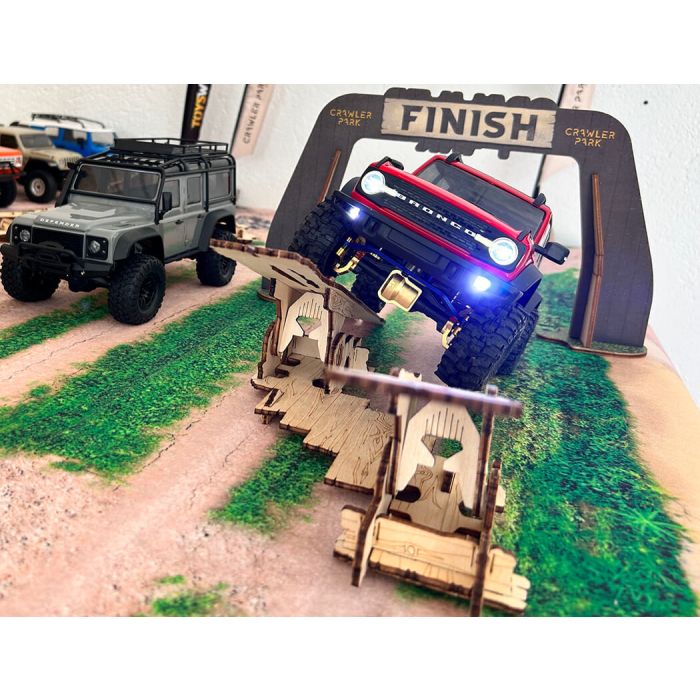 Crawler Park Basic Kit 1/18 & 1/24 - 2 Obstacles