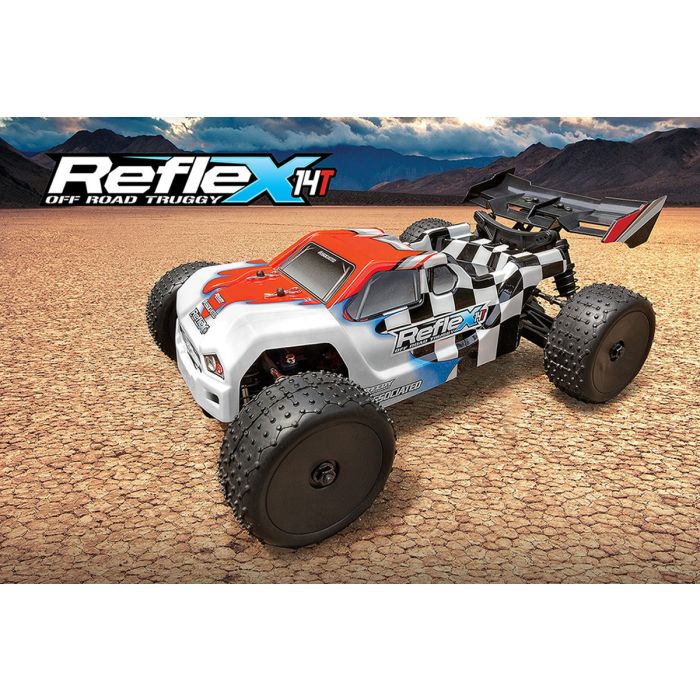 Team Associated AE 1:14 Reflex 14T – Brushless RTR RC Truggy Car
