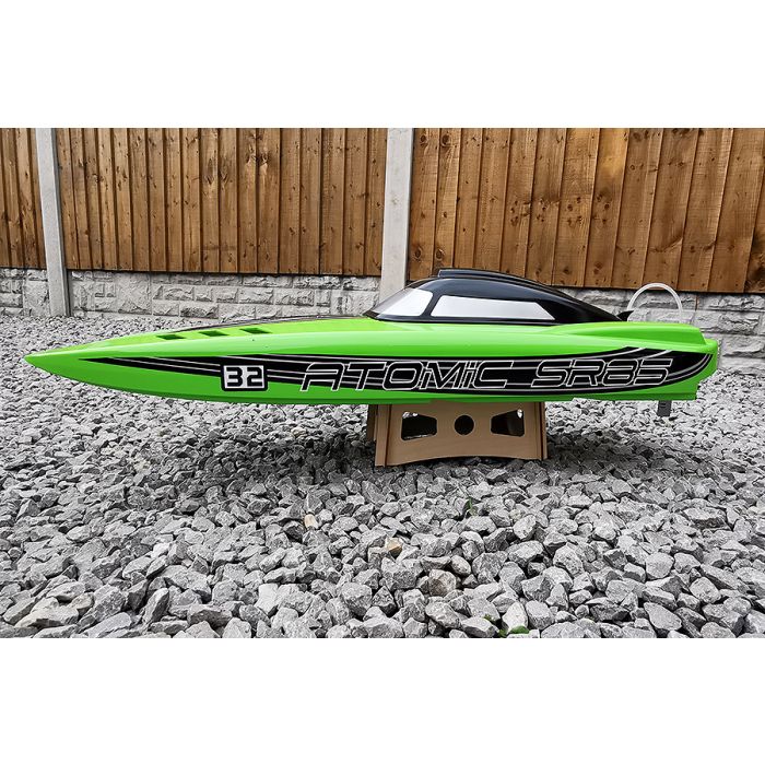 Volantex Atomic SR85 ARTR (No Batt/Chgr) Brushless RC Racing Power Boat - Green