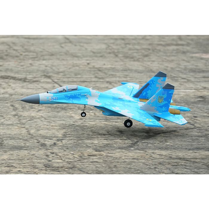 Xfly Sukhoi SU-27 Brushless EDF RC Jet ARTF (no Tx/Rx/Bat) – Ukrainian Air Force