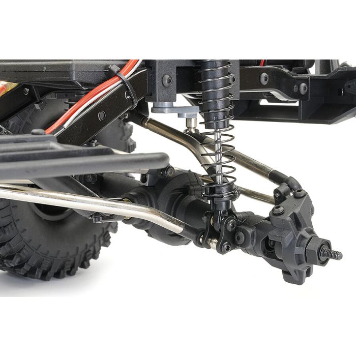 FTX 1:10 Outback Fury 2.0 4X4 RTR RC Trail Crawler Truck w/ Lights - Red