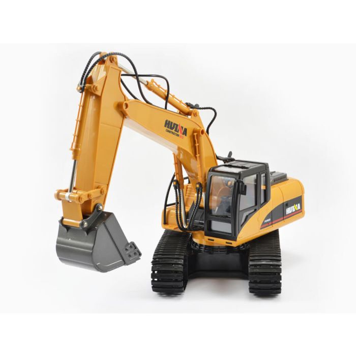 Huina 1/14 RC Excavator Digger w/ Metal Bucket, Lights & Sound