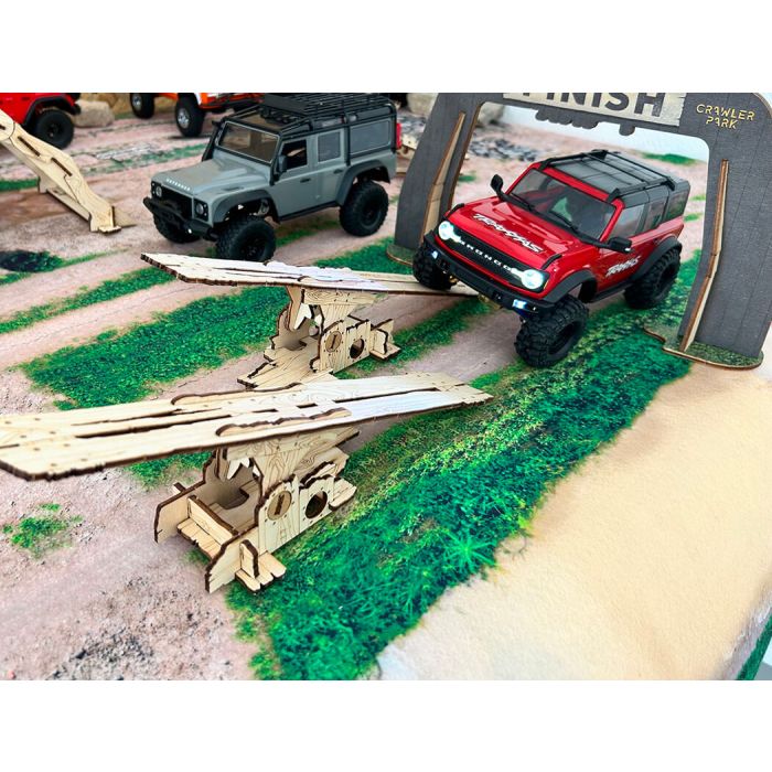 Crawler Park Basic Kit 1/18 & 1/24 - 2 Obstacles