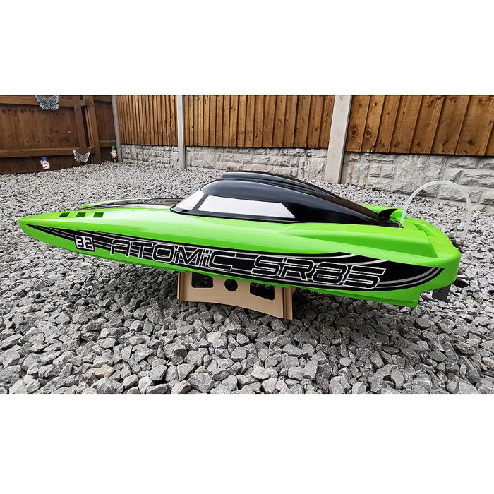 Volantex Atomic SR85 ARTR (No Batt/Chgr) Brushless RC Racing Power Boat - Green