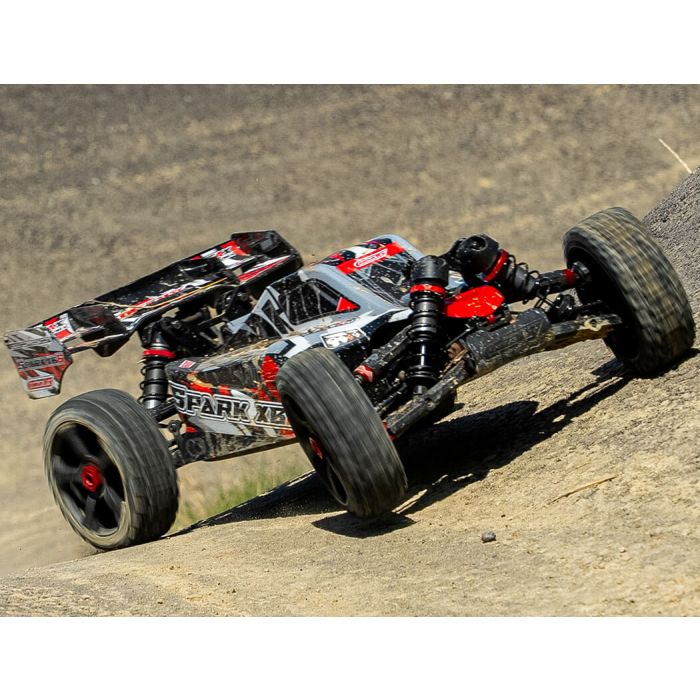Corally Spark XB6 6S Brushless Basher ARTR (no Batt/Cgr) RC Buggy - Red