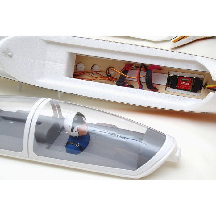 FMS 3000MM FOX GLIDER ARTF w/o TX/RX/BATT RC MODEL AEROPLANE