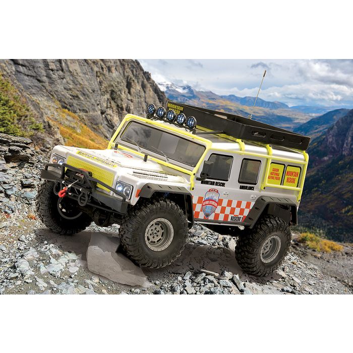FTX 1:10 Kanyon V2 Trail Crawler RTR RC Truck w/Lights – Mountain Rescue Edition