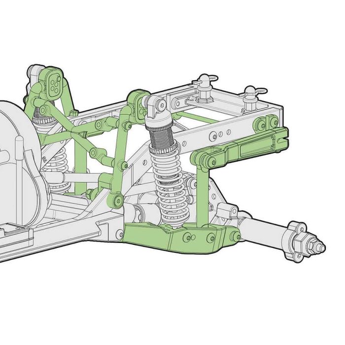Element RC 1:10 Enduro Ecto Trail Truck Gatekeeper RTR - Green