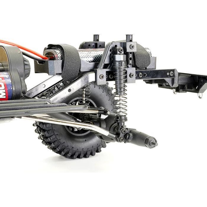 FTX 1:10 Outback Fury 2.0 4X4 RTR RC Trail Crawler Truck w/ Lights - Red