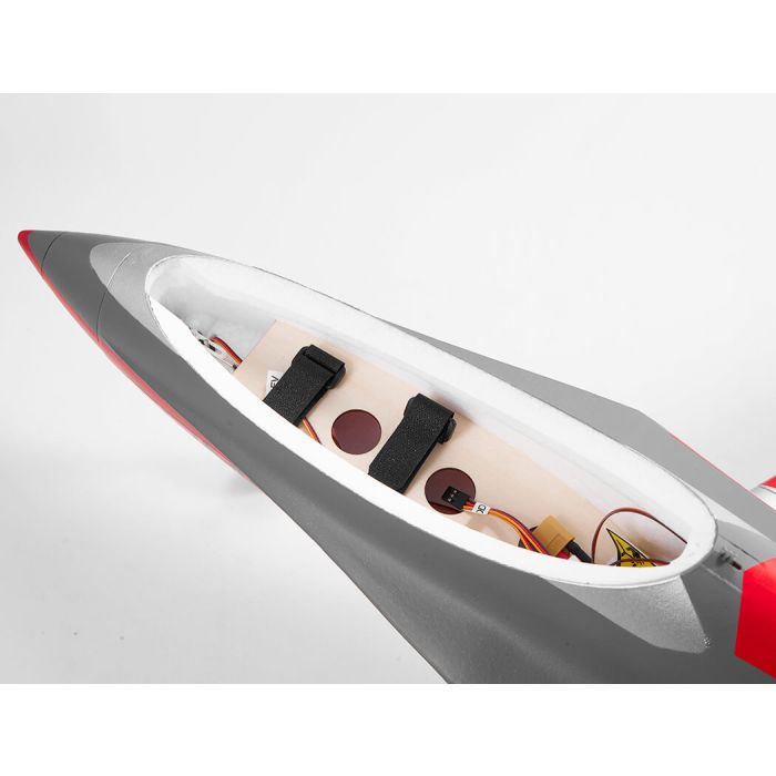 FMS Futura (64mm) EDF ARTF (no Tx/Rx/Batt/Chgr) Brushless RC Jet - Red