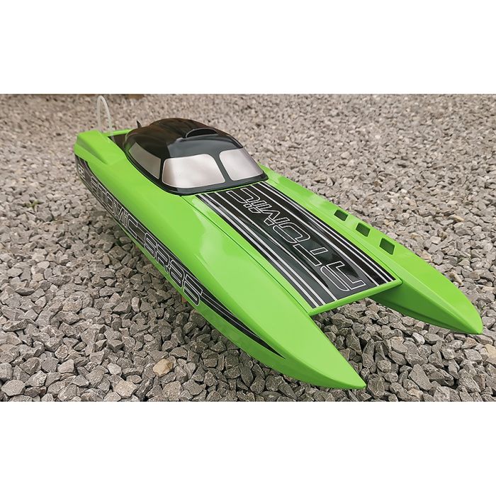 Volantex Atomic SR85 ARTR (No Batt/Chgr) Brushless RC Racing Power Boat - Green