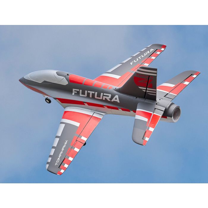 FMS Futura (64mm) EDF ARTF (no Tx/Rx/Batt/Chgr) Brushless RC Jet - Red