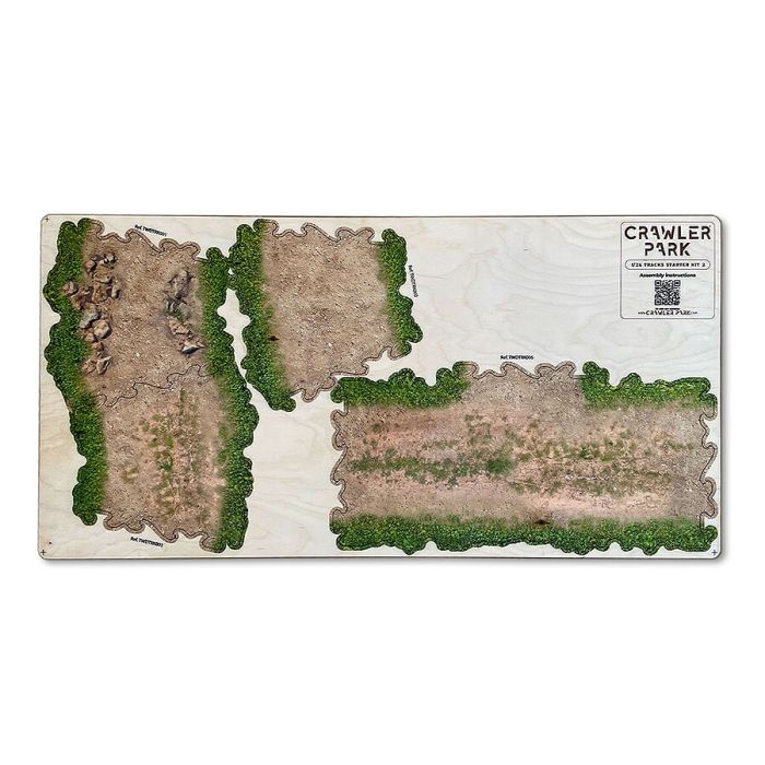 Crawler Park Starter Kit – 1/24 & 1/18 RC Car Off Road Track Circuit