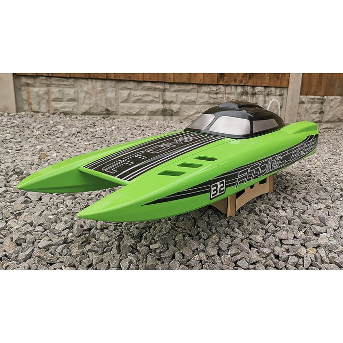 Volantex Atomic SR85 ARTR (No Batt/Chgr) Brushless RC Racing Power Boat - Green