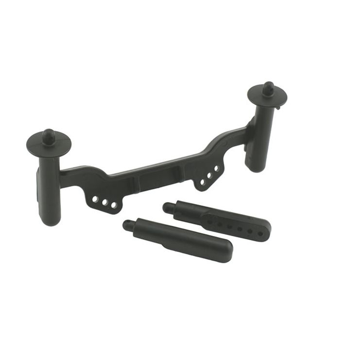 RPM Adjustable Front Body Post & Mounts fits Traxxas Slash/Rustler