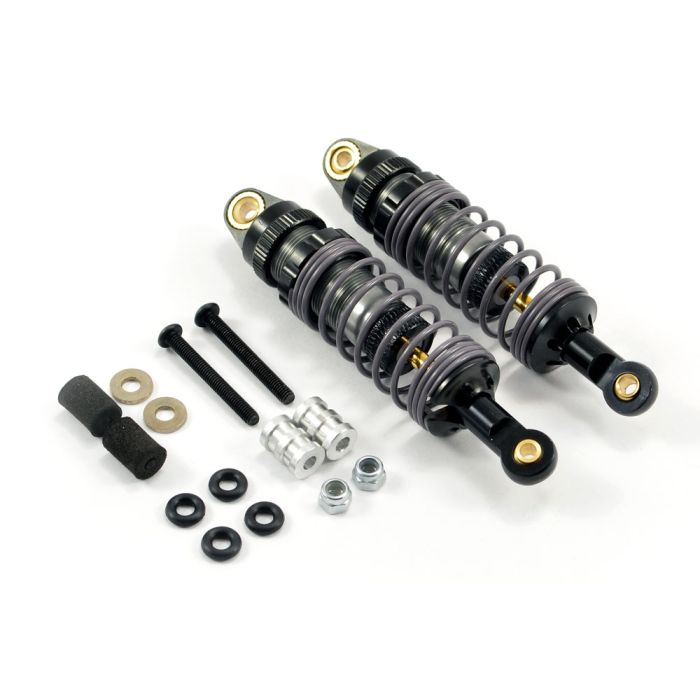 Fastrax 75mm Adjustable Aluminium Damper Alloy Shock Absorbers Pair 