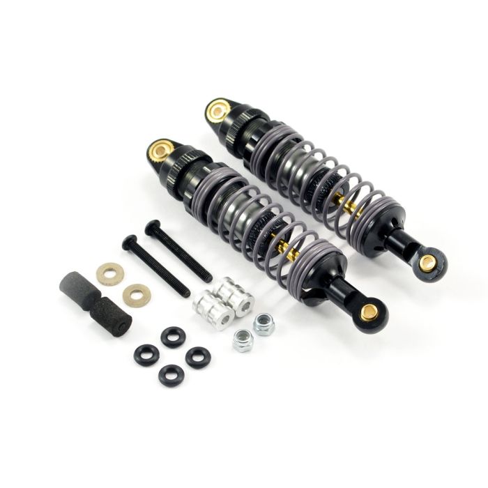 Fastrax 85mm Adjustable Aluminium Damper Alloy Shock Absorbers Pair 