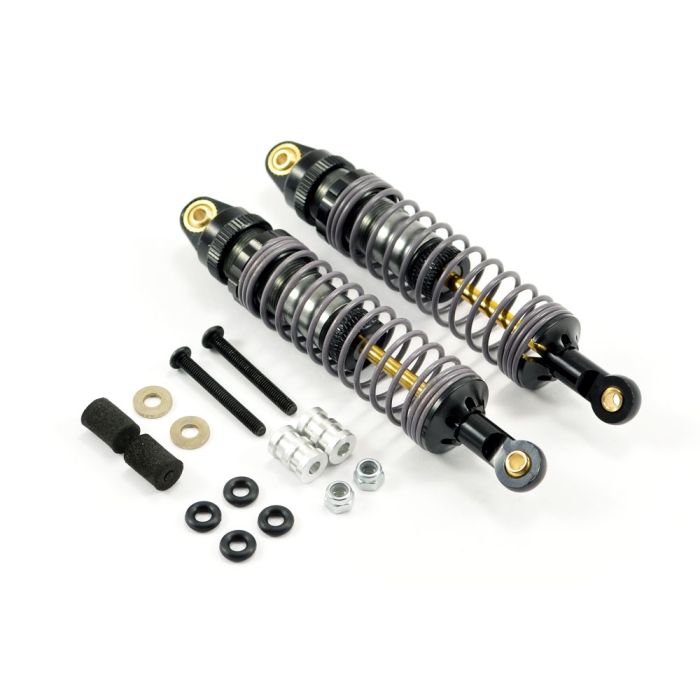 Fastrax 95mm Adjustable Aluminium Damper Alloy Shock Absorbers Pair 