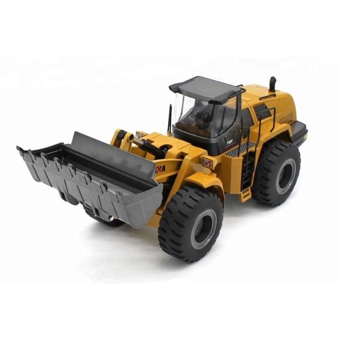 Huina RC Die-Cast Metal Wheel Loader Bulldozer - Sound & Lights