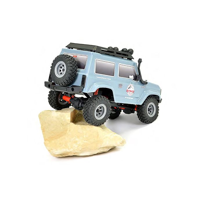 FTX 1:24 Outback Mini 2.0 Paso 4x4 RTR RC Rock Crawler Truck - Grey