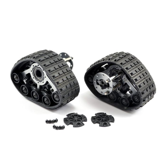 Snow & Sand Caterpillar Tracks for RC FTX Fury (12mm Hex) - Rear Pair