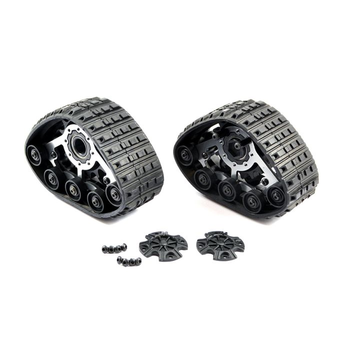 Snow & Sand Caterpillar Tracks for RC FTX Fury (12mm Hex) - Front Pair