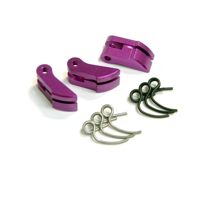 Fastrax Purple Heavy Aluminium Clutch Shoe (Inc 1.0 & 1.1mm Springs)