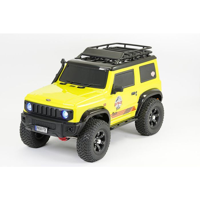 FTX 1:10 Outback Peso Jimny 4X4 RTR RC Trail Rock Crawler Jeep Truck Car - Yellow