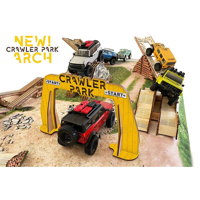 Crawler Park Start/Finish Arch – 1/24 & 1/18 RC Car Off Road Track Circuit