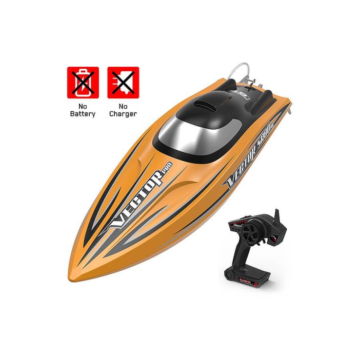 Volantex Vector SR80 Pro ARTR (No Batt/Chgr) RC Boat - Black/Orange