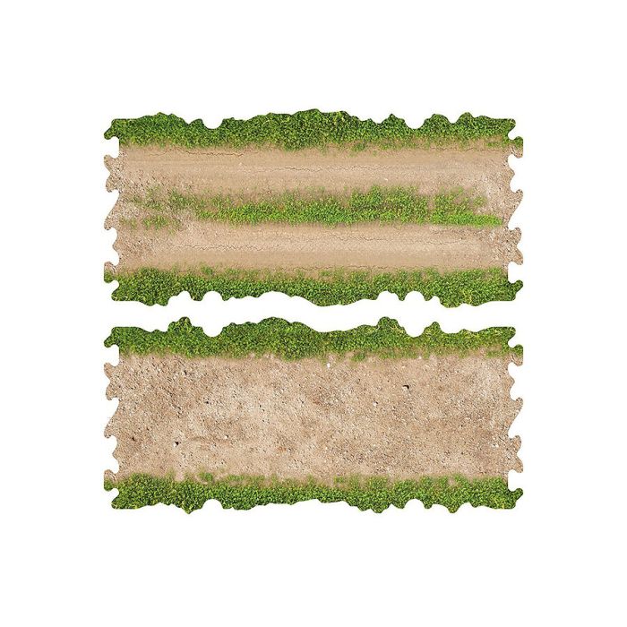 Crawler Park 2x Dirt And Grass Straights – 1/24 & 1/18 RC Car Off Road Track
