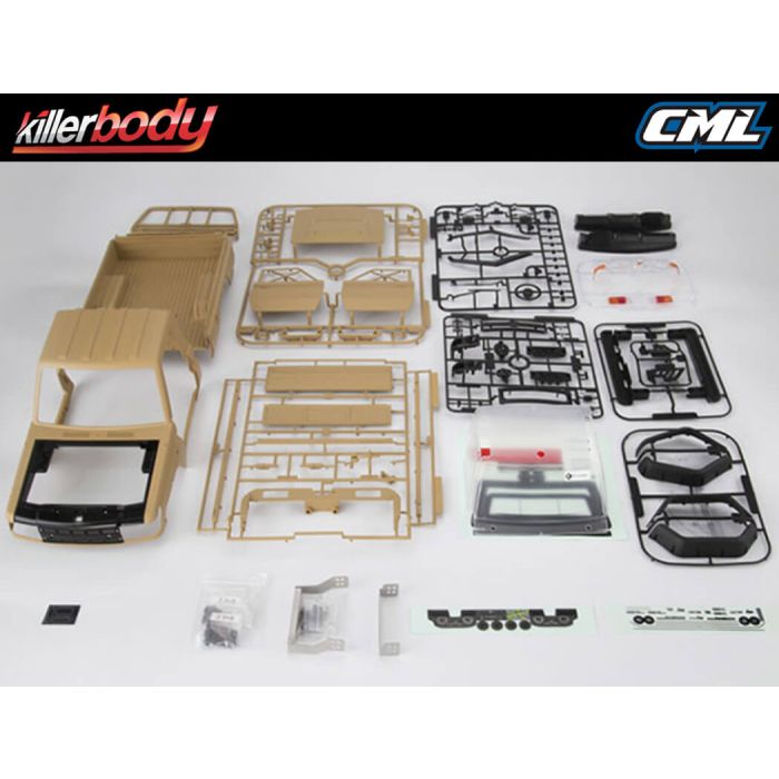 Killerbody RC Car Desert Toyota Land Cruiser 70 Hard Body Kit for Traxxas TRX-4