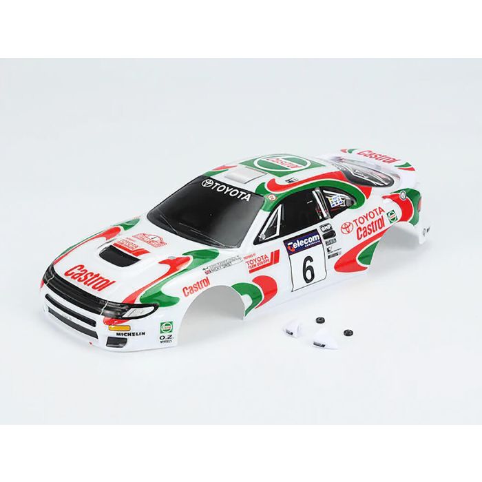 Carisma GT24 1/24 Castrol Toyota Celica GT-Four WRC Clear RC Car Body