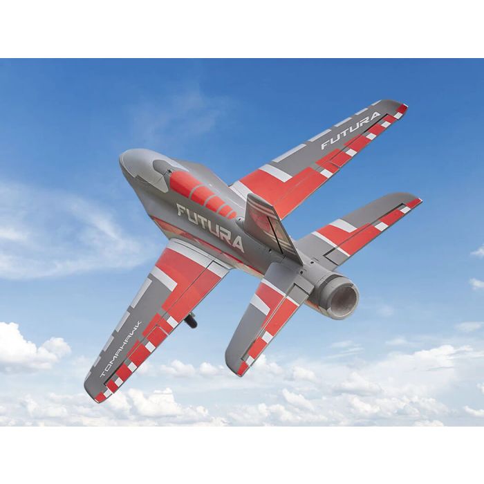 FMS Futura (64mm) EDF ARTF (no Tx/Rx/Batt/Chgr) Brushless RC Jet - Red