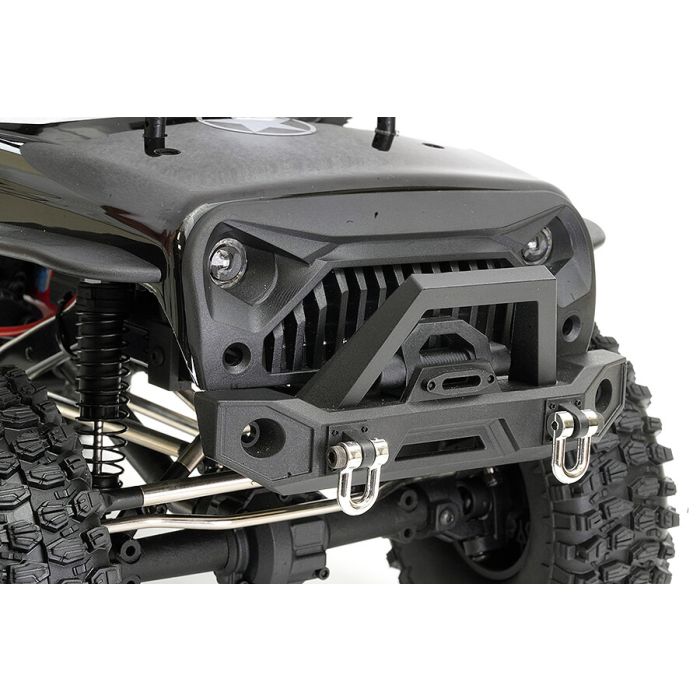 FTX 1:10 Outback Fury 2.0 4X4 RTR RC Trail Crawler Truck w/ Lights - Black