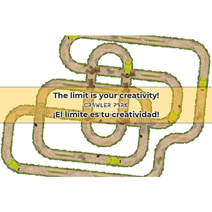 Crawler Park Starter Kit – 1/24 & 1/18 RC Car Off Road Track Circuit