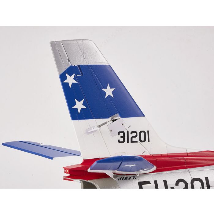 FMS F-86 Super Sabre (80mm) EDF Ducted Fan RC Jet ARTF (no Tx/Rx/Batt)